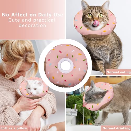 Cat Cone Collar Soft (Waterproof Pink / Small)