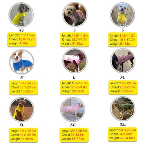 Adjustable Waterproof Dog Raincoat for Dogs (Yellow Duck / X-Large(37-55lb))