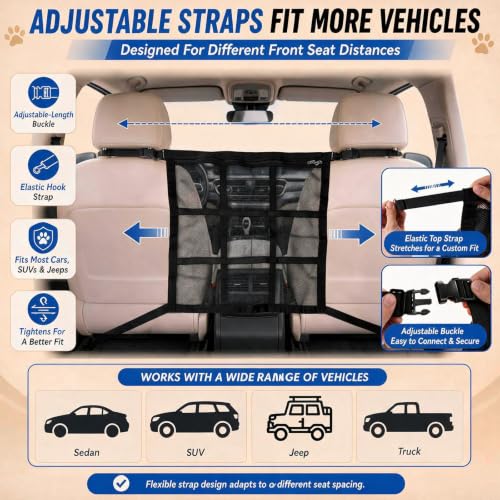 Dog Car Barrier for SUV