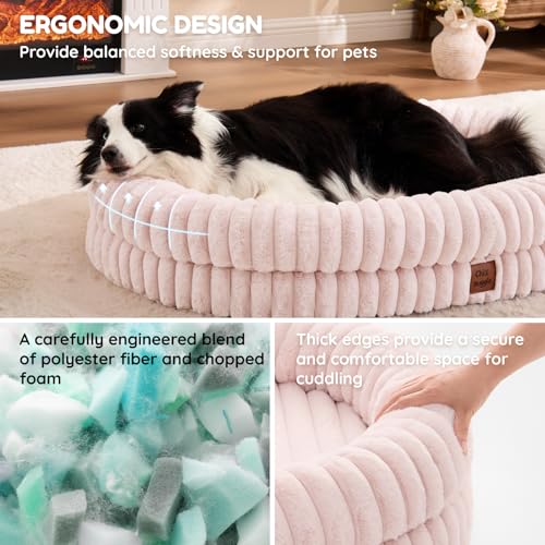 Orthopedic Dog Bed (Pink / XL(41*30*7))