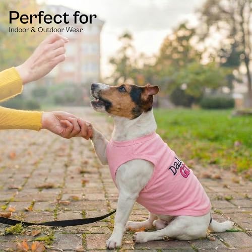 Dog Shirt 100% Cotton Shirts for Large Dogs (2X-Large (25-40lbs))