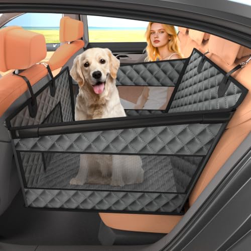 Dog Car Seat for Large Dogs (Large / Grey)