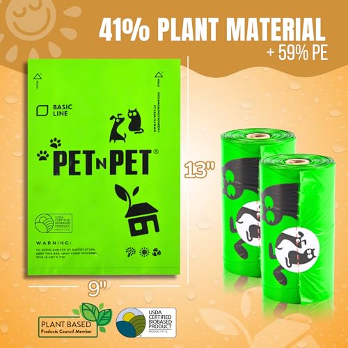 Dog Poop Bags Rolls (1 Count (Pack of 270))