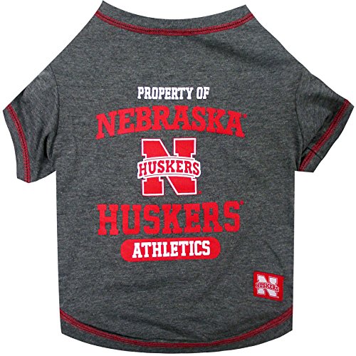 Collegiate NEBRASKA CORNHUSKERS Dog T (Nebraska Cornhuskers / Small)