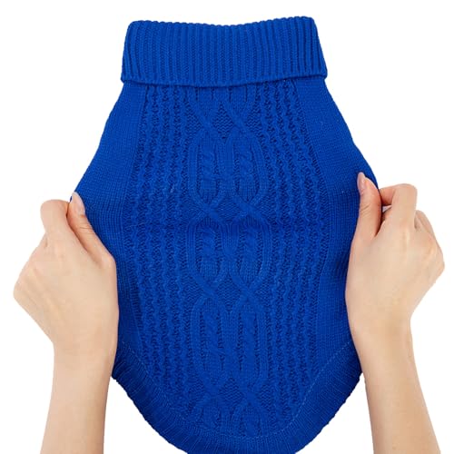 Cat Sweater Stretchy (Dark Blue / XXL)