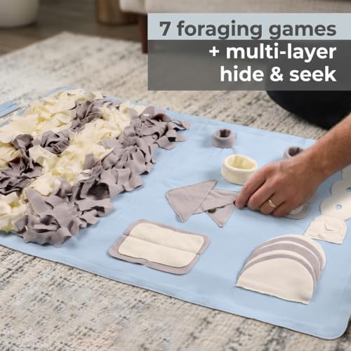 Snuffle Mat for Dogs (Blue / Medium 22x38 inch)