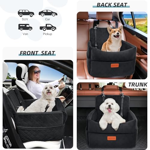 Small Dog Car Seat (Black)