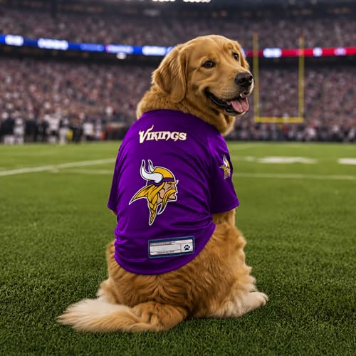 NFL Minnesota Vikings Stretch Pet Jersey (Minnesota Vikings / X-Large)