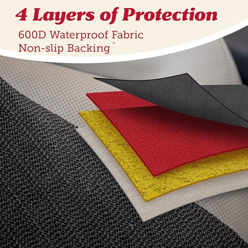Dog Car Seat Cover for Back Seat (Hammock)