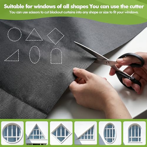 Blackout Curtains for Window Cover 118" x 57"