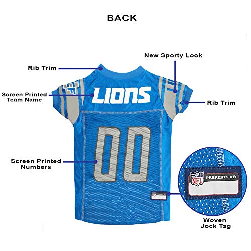 NFL DETROIT LIONS DOG Jersey (Medium / Detroit Lions)