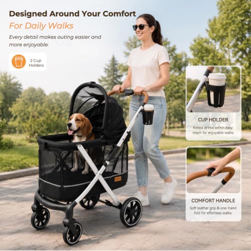 Dog Stroller for Medium and Small Dogs