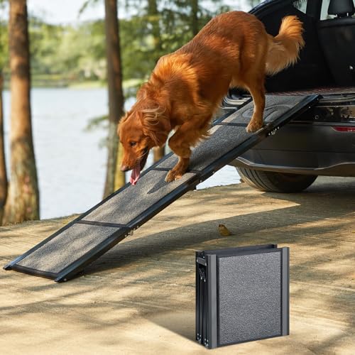 Dog Ramp for Car (Upgraded 71'' L x 19.7" W)