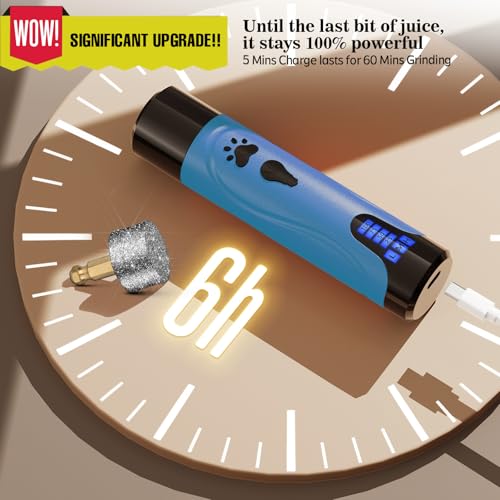 Dog Nail Grinder (Lake Blue)