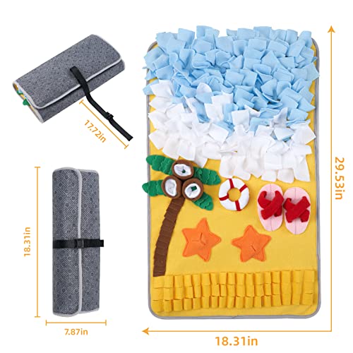 Snuffle Mat for Large Dogs Sniff Mat for Cats