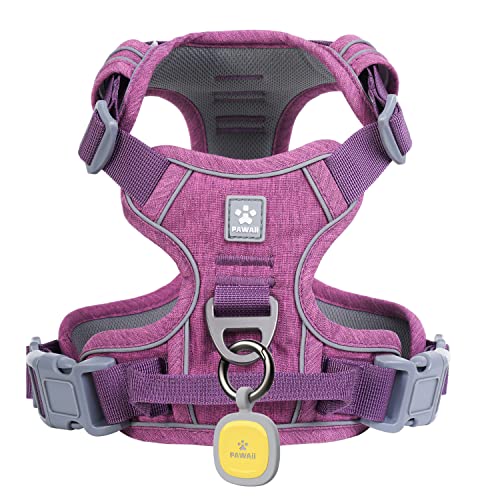 Dog Harness No (XS (Doesn't include O rings(Chest: 12"-17" )) / Orchid Purple)