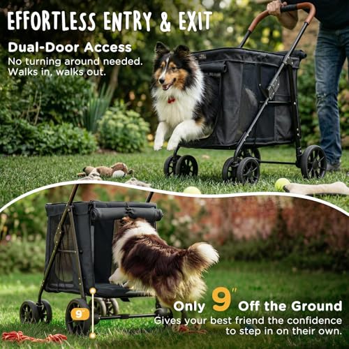 Scout Pet Stroller (Black)