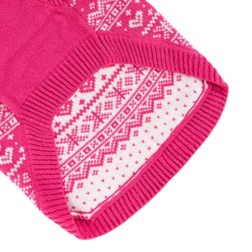Dog Sweater Argyle (X-Small / Pink)