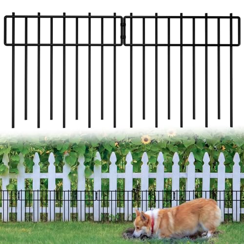 Heavy Duty Garden Animal Barrier Fence (10.83 ft(L) X 13 in(H), 10 Pack)
