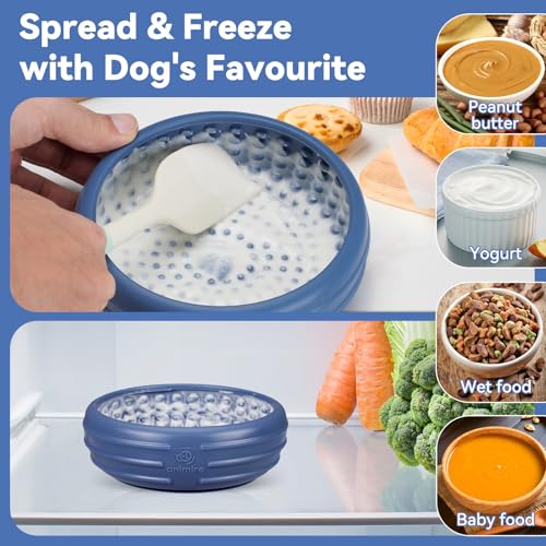 Dog Lick Bowl (XL / Dark blue)