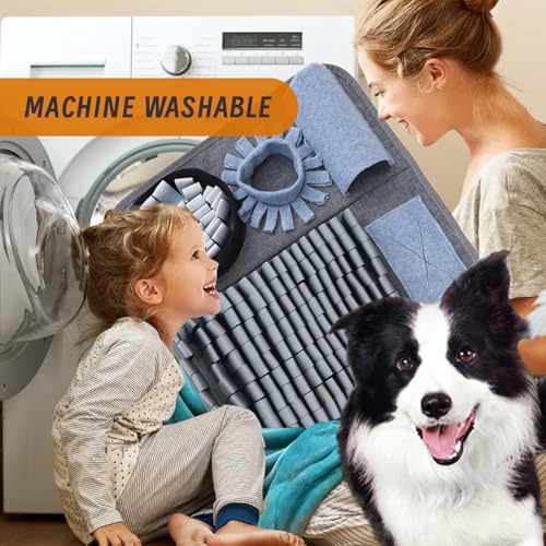 Dog Sniffing Mat (Silver-gray)