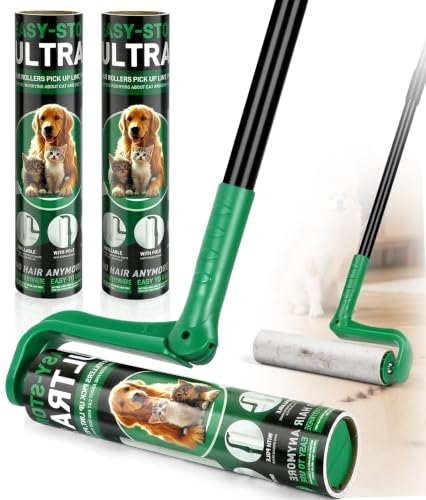 10" Large Lint Roller for Pet Hair (Green / 10 Inch)