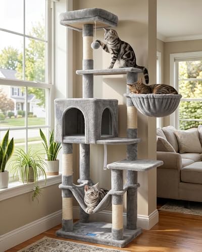 Cat Tree Multi (Light Gray)