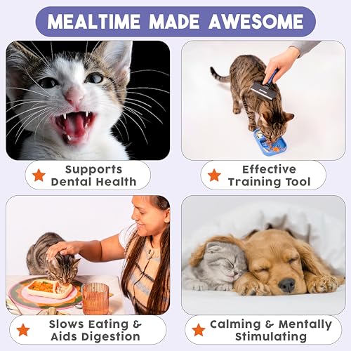 Sardina Silicone Lick Mat + Slow Feeder for Cats & Small Dogs (Melon / Sardina)
