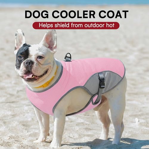 Dog Cooling Harness for Extra Large Dogs (Pink / XX-Large)