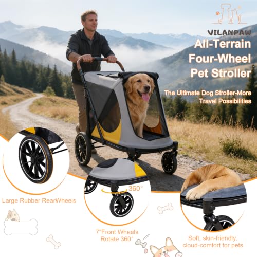 Dog Stroller for Large
