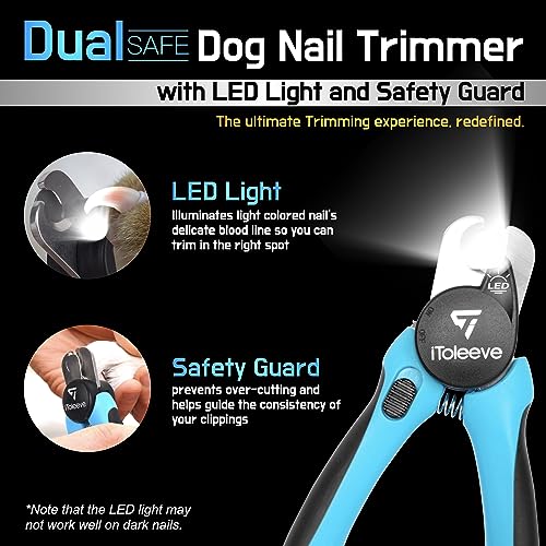 LED Dog Nail Clipper with Light