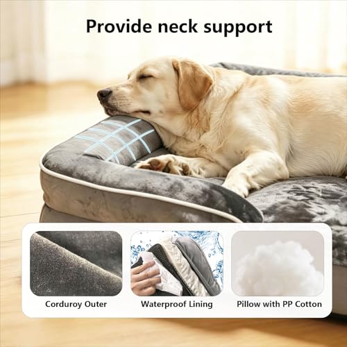 Orthopedic 3 Sided Dog Bed (Medium)
