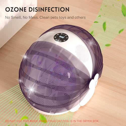 Foldable Automatic Pet Dryer Box for Cats and Small Dogs Ultra Quiet