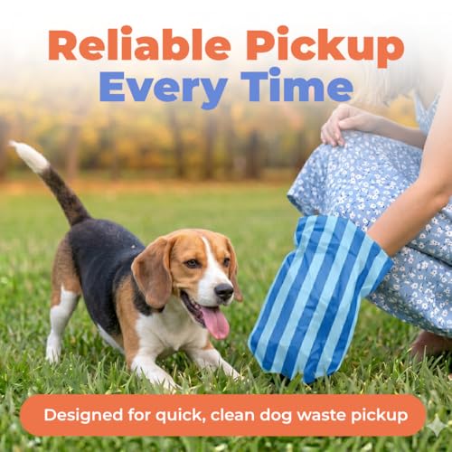 Poop Bags for Dogs (Blue Strips / 150 Bags)