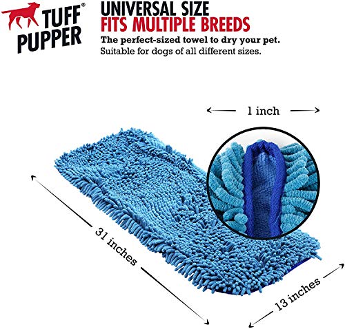 Quick Dry Towel for Dogs (Blue)