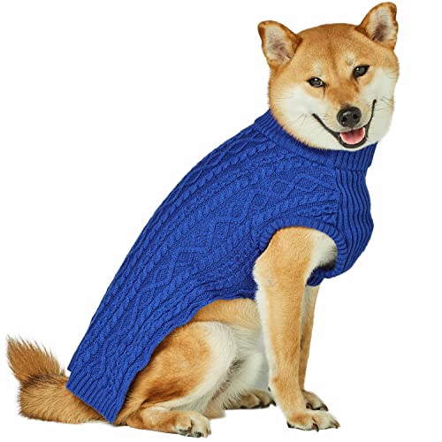 Dog Sweater Award (16 inch (Pack of 1) / Klein Blue)