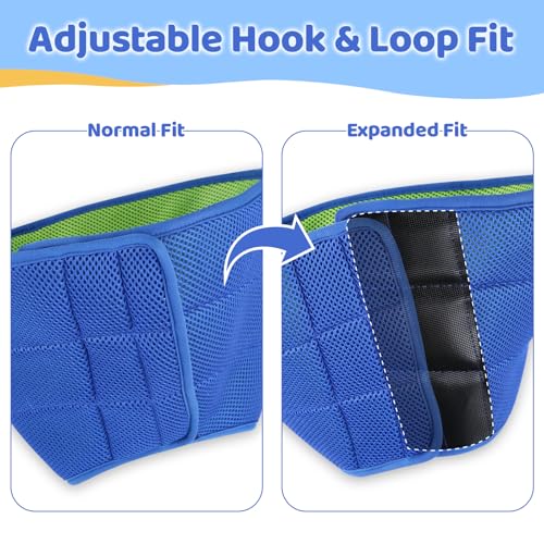 Soft Dog Cone Collar to Stop Licking After Surgery (Blue / XL)