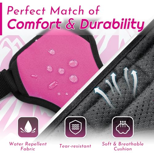 Dog Harness for Large Dogs (X-large / Rose Red)