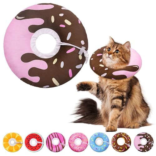 Cat Cone Collar Soft (Chocolate / Large)