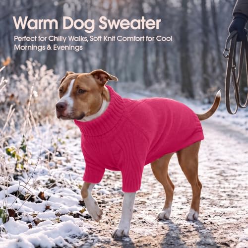 XXL Dog Sweater (Rosered / XX-Large)