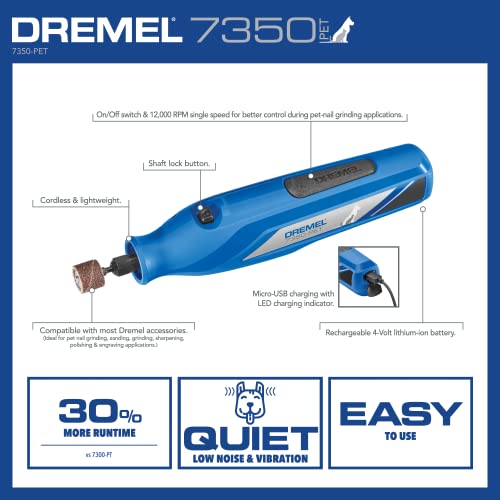 7350 PET Dog Nail Grinder (New Model)