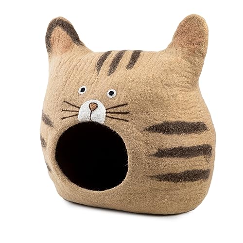 Luxurious Merino Wool Cat Cave (Face)