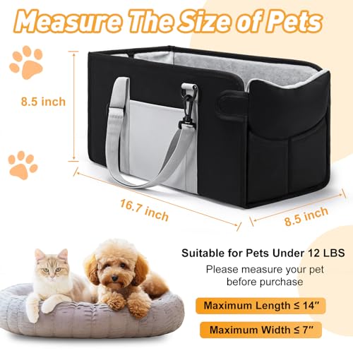 Portable Dog Car Seat for Small Dogs