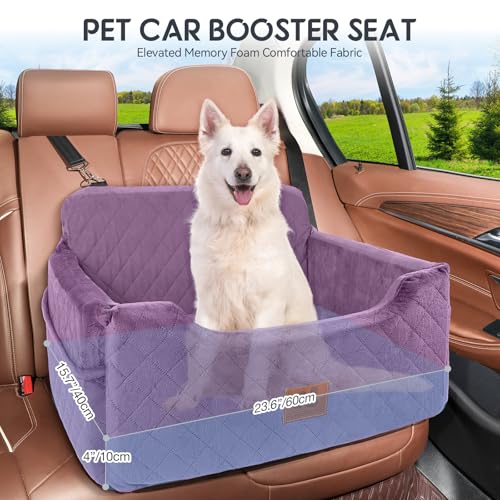Dog Car Seat for Medium (Purple)