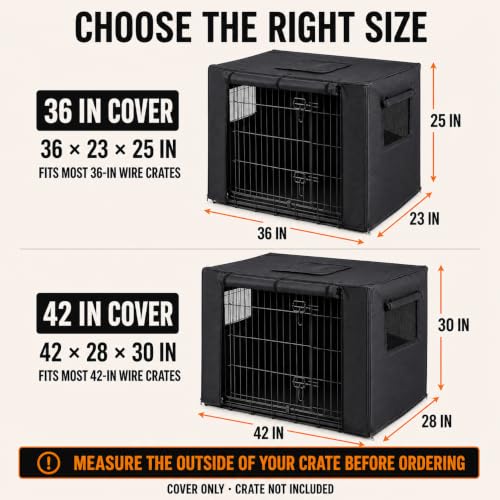 Dog Crate Cover for 36 (36 x 23 x 25 Inch)