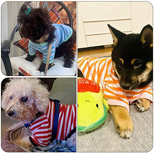 6 Pieces Dog T (Small / Light Color)