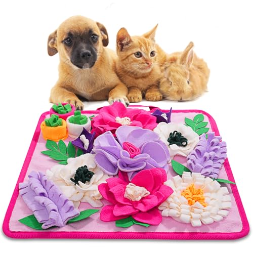 Snuffle Mat for Dogs (pink)
