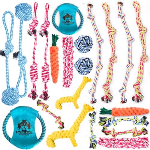 Dog Rope Toys for Medium Dogs 11 Pack (22 Pack)