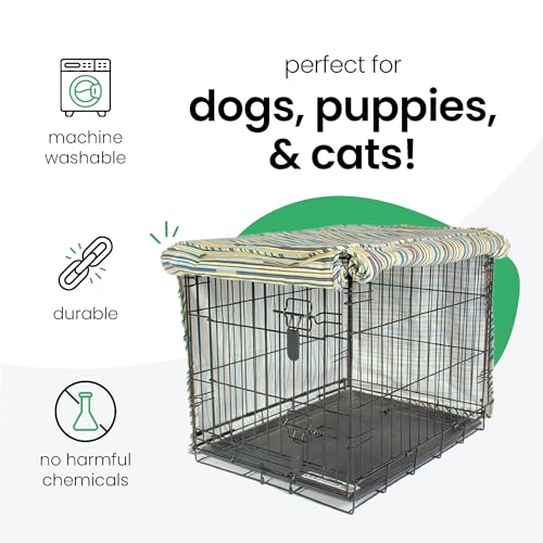 I Don't Like Mondays Dog Crate Cover (I Don't Like Mondays / 42.0"L x 28.0"W x 31.0"H)