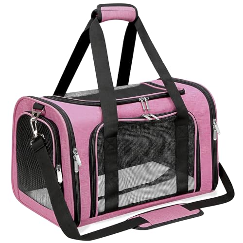 Soft Sided Cat (PINK / 17"L x 11"W x 11"H)